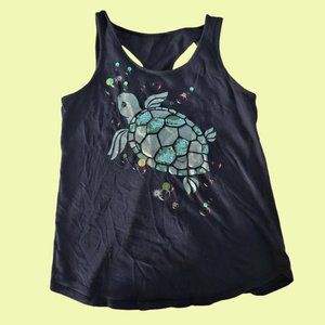 Justice Turtle Tank Top